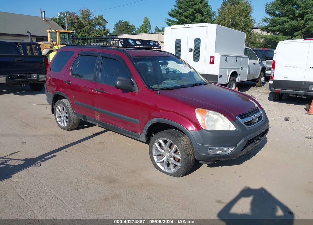 2002 HONDA CR-V LX VIN: SHSRD78492U004279