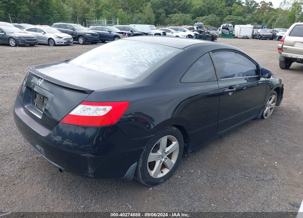 2006 HONDA CIVIC EX VIN: 2HGFG12866H543163