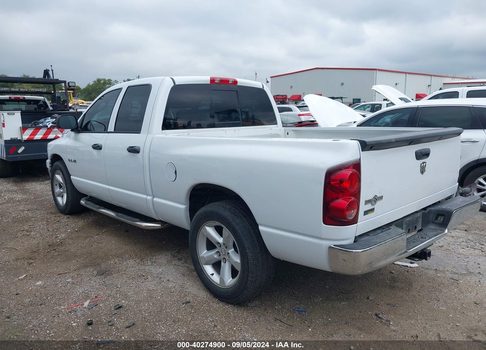 2008 DODGE RAM 1500 SLT VIN: 1D7HA18N48S569607