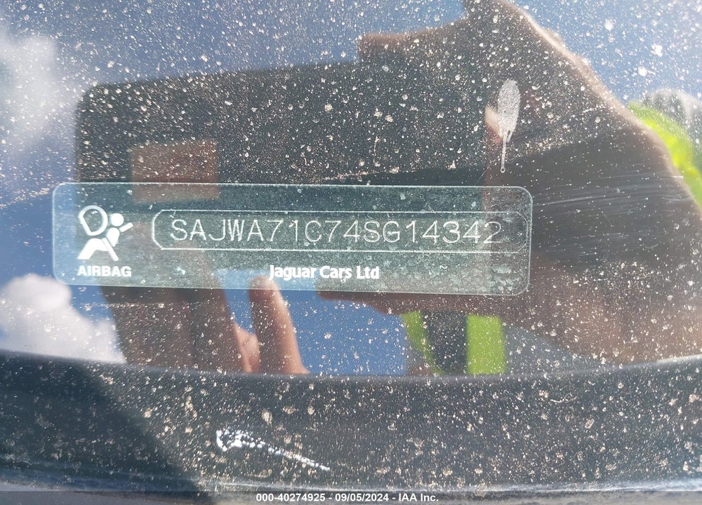2004 JAGUAR XJ8 VIN: SAJWA71C74SG14342