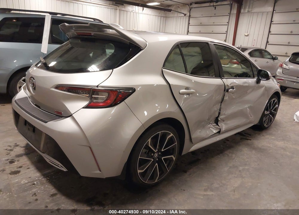 2019 TOYOTA COROLLA XSE VIN: JTNK4RBE3K3042881