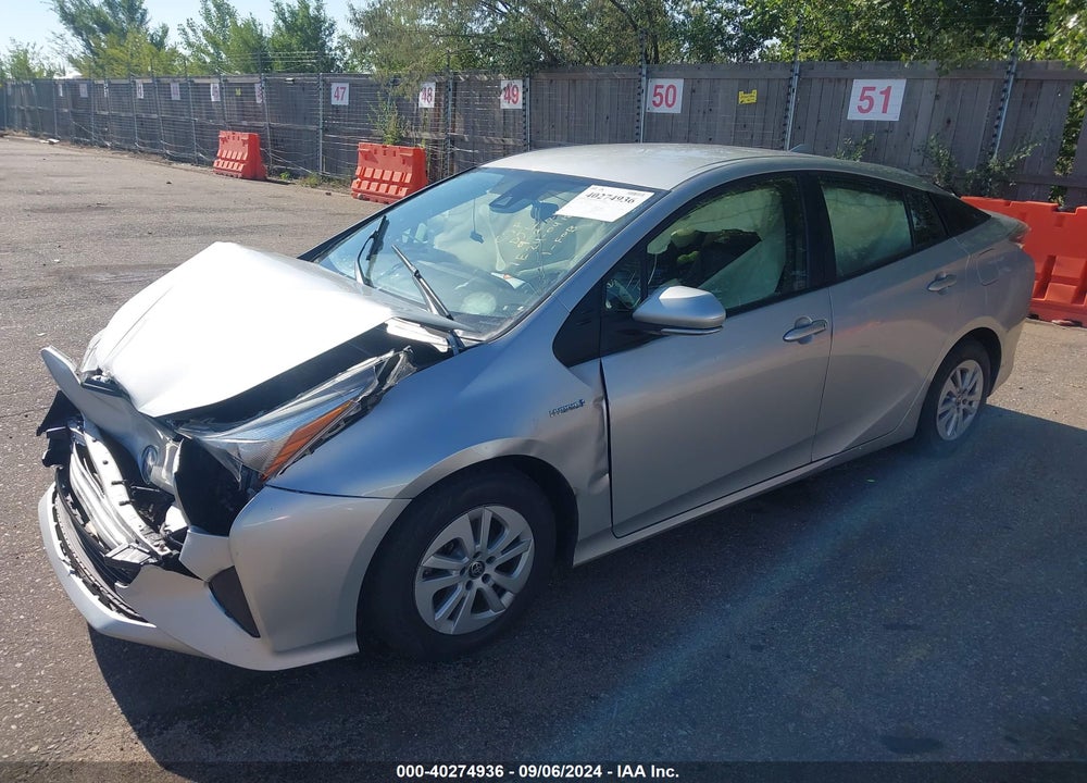 2017 TOYOTA PRIUS TWO VIN: JTDKBRFU3H3028709
