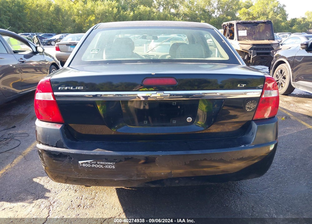 2006 CHEVROLET MALIBU LT VIN: 1G1ZT51F66F166973