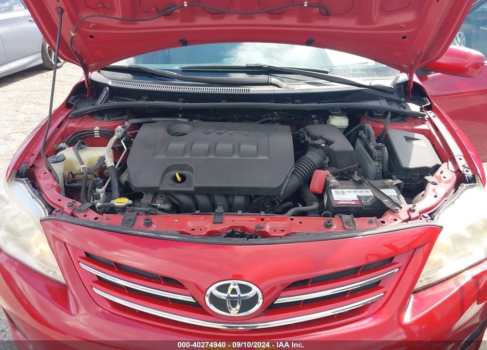 2013 TOYOTA COROLLA LE VIN: 2T1BU4EE3DC102039