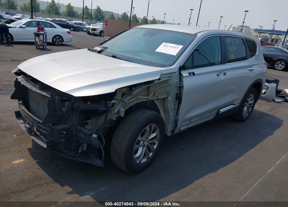2019 HYUNDAI SANTA FE SE VIN: 5NMS2CAD5KH077018