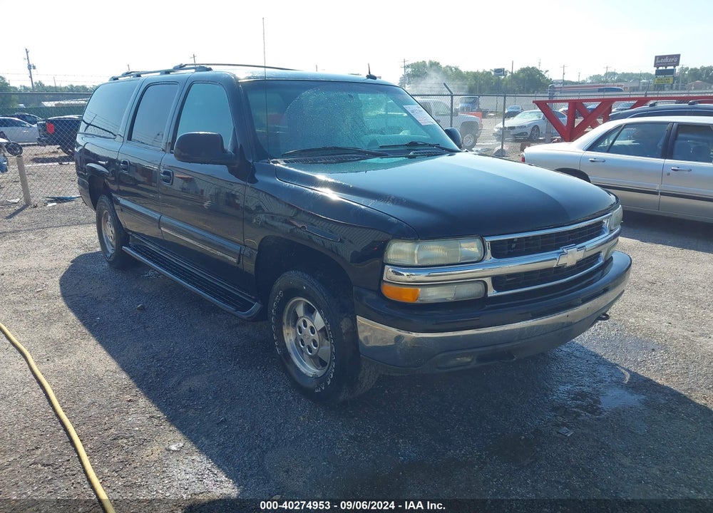 2002 CHEVROLET SUBURBAN 1500 LT VIN: 3GNFK16Z22G309572