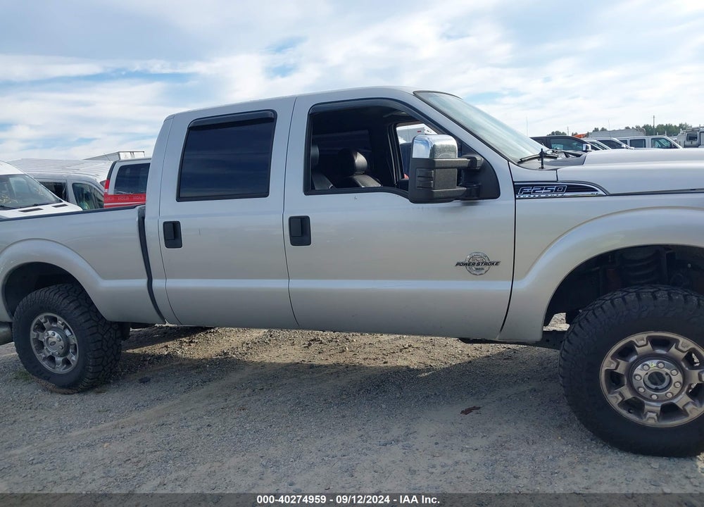 2012 FORD F-250 XLT VIN: 1FT7W2BT3CEA63374