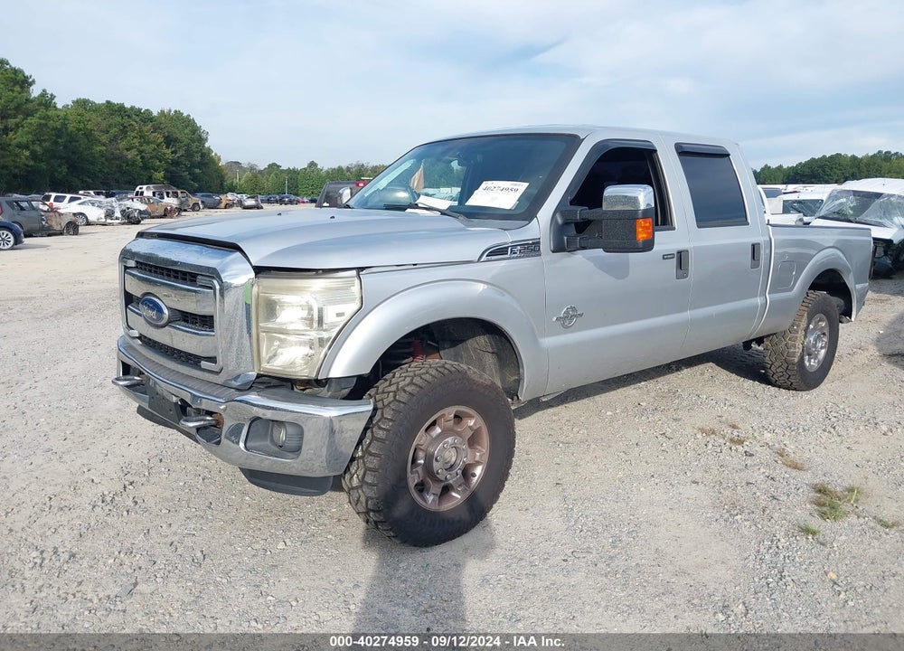 2012 FORD F-250 XLT VIN: 1FT7W2BT3CEA63374