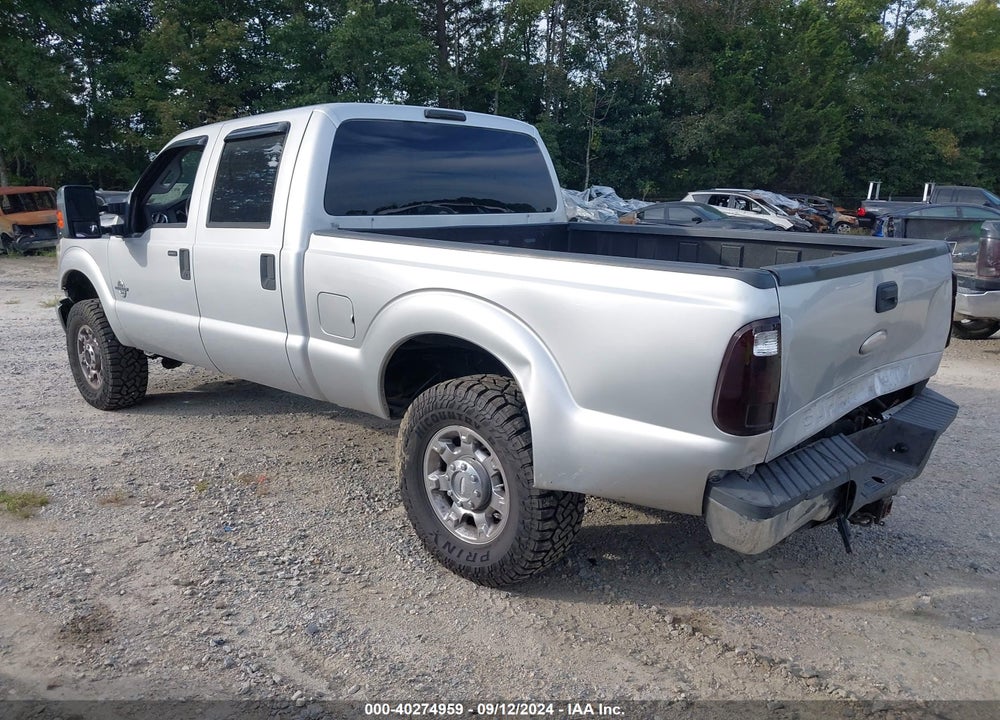 2012 FORD F-250 XLT VIN: 1FT7W2BT3CEA63374