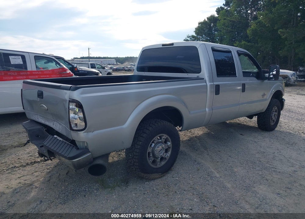 2012 FORD F-250 XLT VIN: 1FT7W2BT3CEA63374