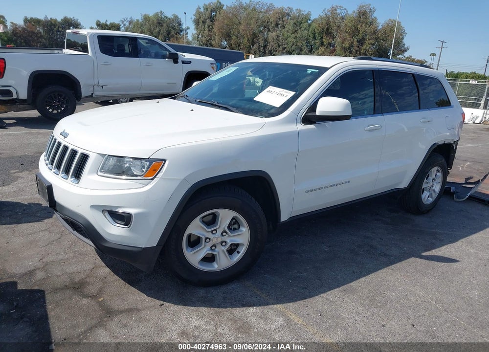 2015 JEEP GRAND CHEROKEE LAREDO VIN: 1C4RJEAGXFC713704