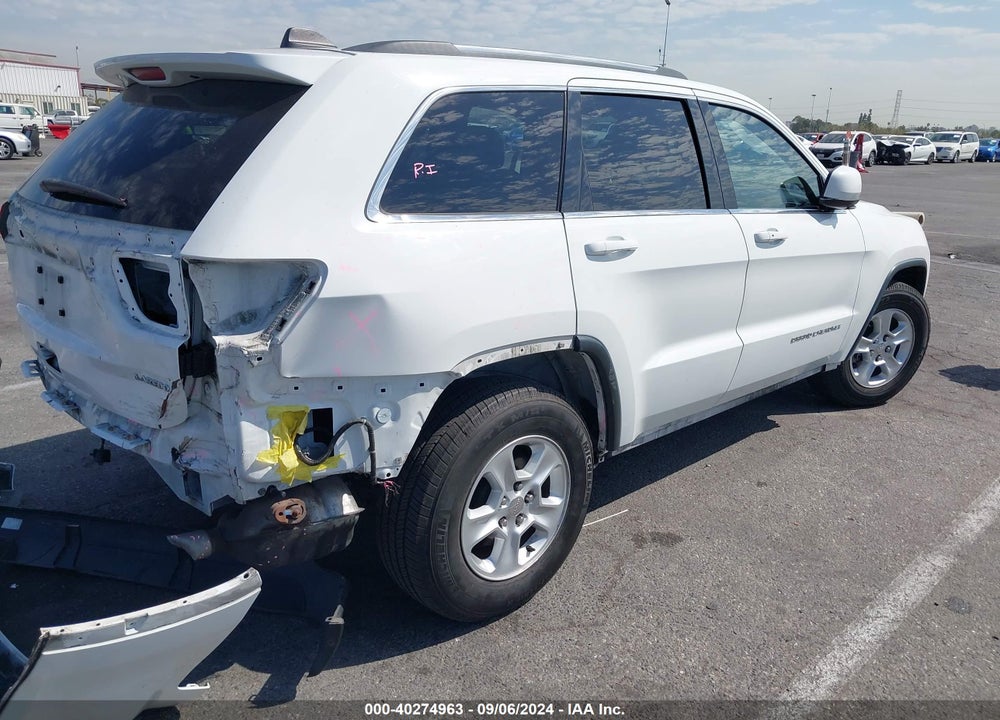 2015 JEEP GRAND CHEROKEE LAREDO VIN: 1C4RJEAGXFC713704
