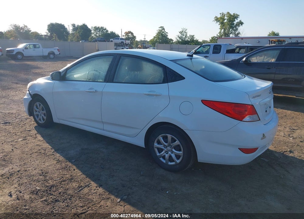 2013 HYUNDAI ACCENT GLS VIN: KMHCT4AE8DU430617