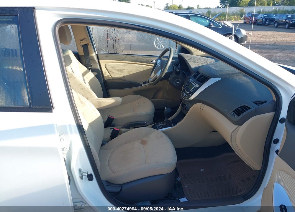 2013 HYUNDAI ACCENT GLS VIN: KMHCT4AE8DU430617