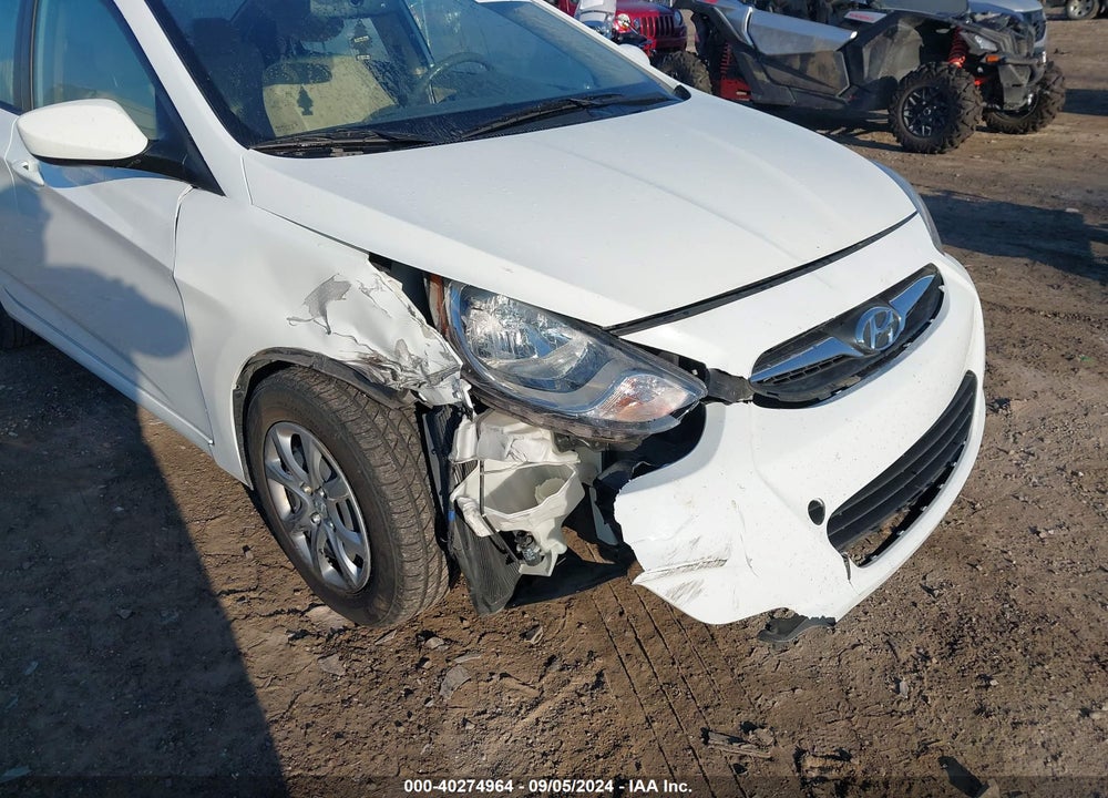 2013 HYUNDAI ACCENT GLS VIN: KMHCT4AE8DU430617