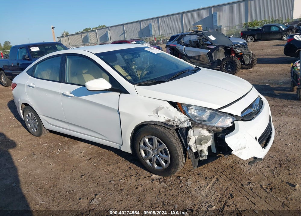 2013 HYUNDAI ACCENT GLS VIN: KMHCT4AE8DU430617