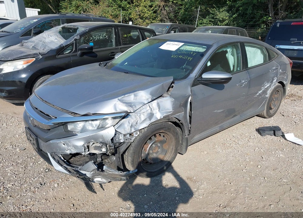 2016 HONDA CIVIC LX VIN: 19XFC2F5XGE032844