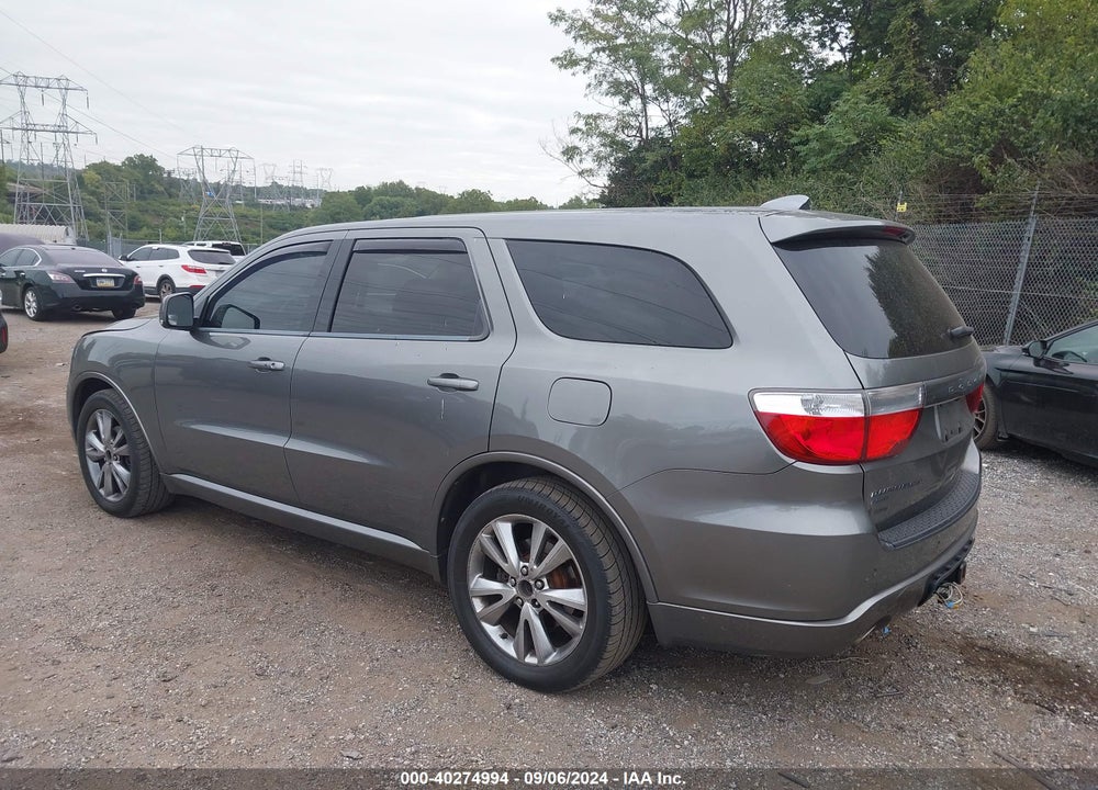 2011 DODGE DURANGO R/T VIN: 1D4SE6GT9BC682846