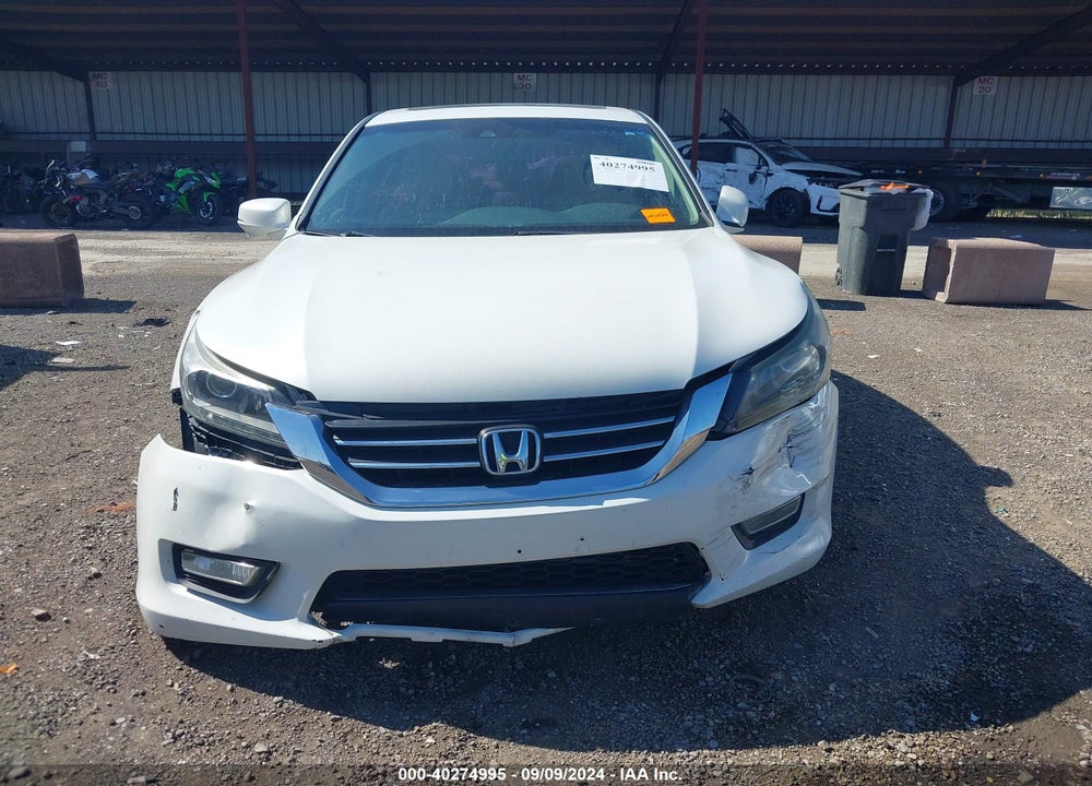 2013 HONDA ACCORD EX-L V-6 VIN: 1HGCR3F8XDA047085