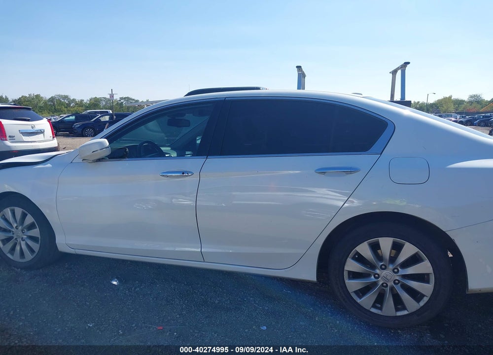 2013 HONDA ACCORD EX-L V-6 VIN: 1HGCR3F8XDA047085
