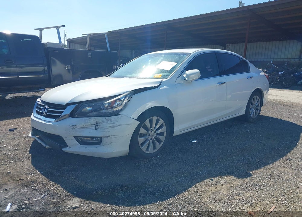 2013 HONDA ACCORD EX-L V-6 VIN: 1HGCR3F8XDA047085