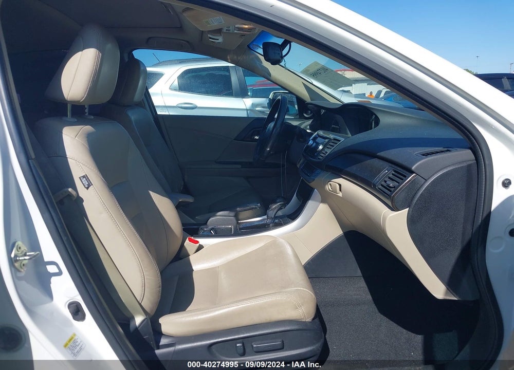 2013 HONDA ACCORD EX-L V-6 VIN: 1HGCR3F8XDA047085