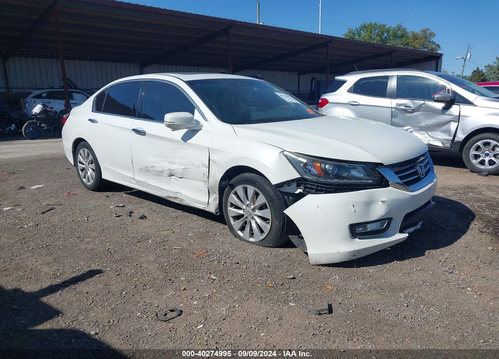 2013 HONDA ACCORD EX-L V-6 VIN: 1HGCR3F8XDA047085