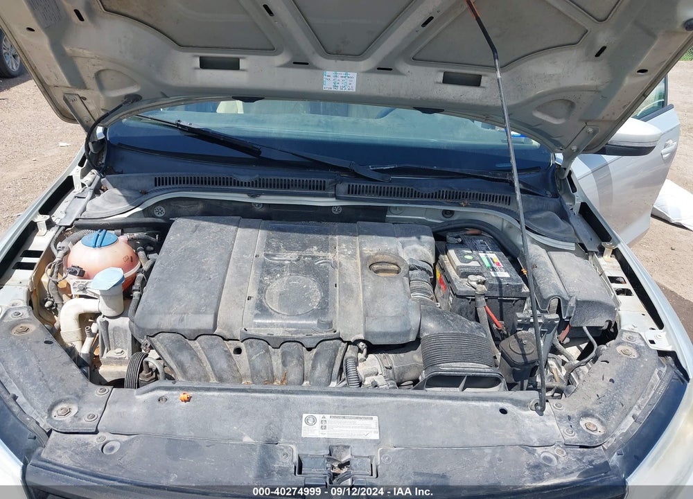 2012 VOLKSWAGEN JETTA 2.5L SE VIN: 3VWBX7AJ5CM030999