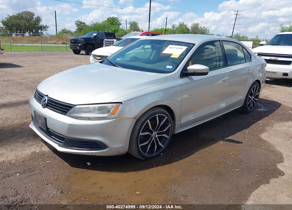 2012 VOLKSWAGEN JETTA 2.5L SE VIN: 3VWBX7AJ5CM030999