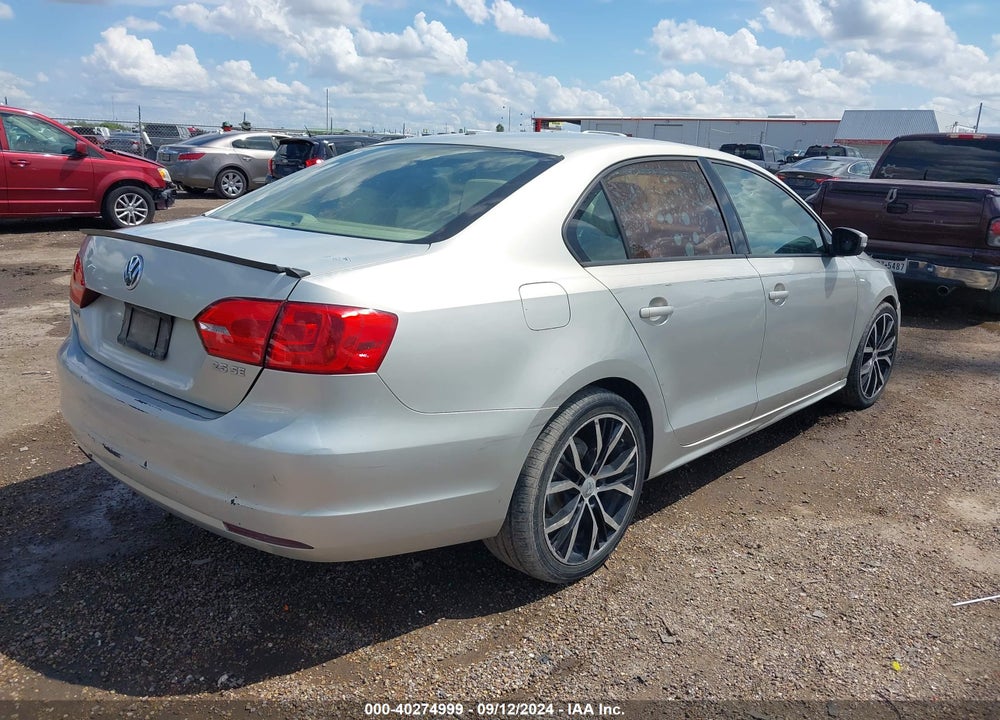 2012 VOLKSWAGEN JETTA 2.5L SE VIN: 3VWBX7AJ5CM030999