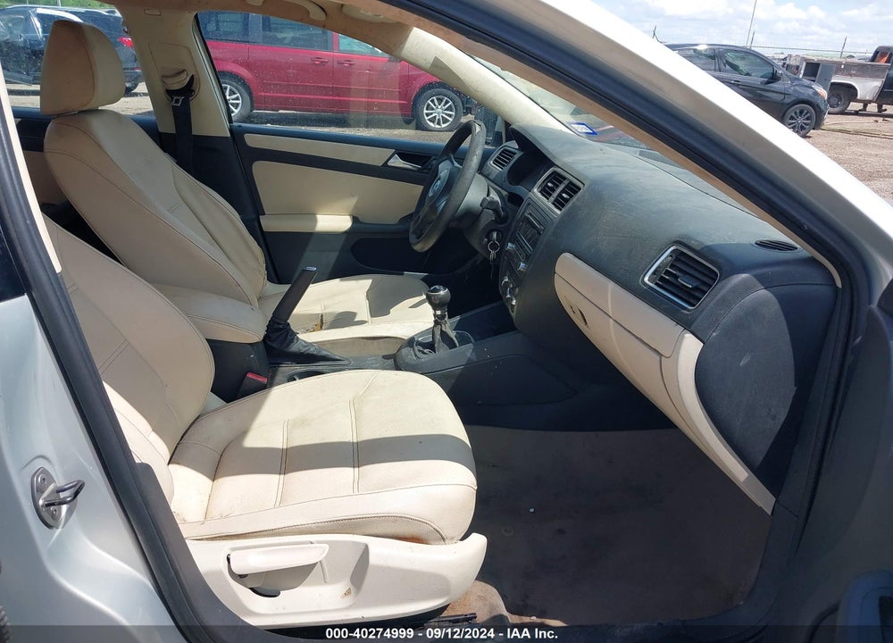 2012 VOLKSWAGEN JETTA 2.5L SE VIN: 3VWBX7AJ5CM030999