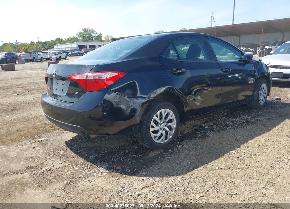 2017 TOYOTA COROLLA LE VIN: 2T1BURHE2HC857312