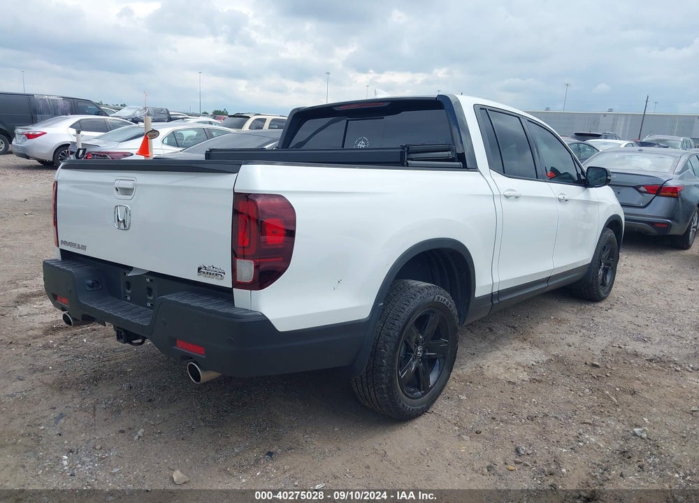 2022 HONDA RIDGELINE BLACK EDITION VIN: 5FPYK3F83NB000179