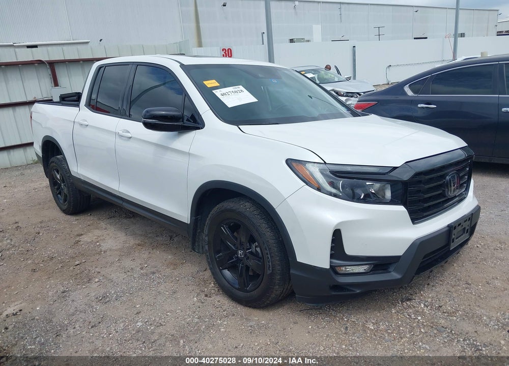 2022 HONDA RIDGELINE BLACK EDITION VIN: 5FPYK3F83NB000179