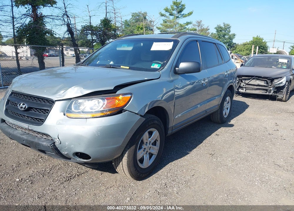 2009 HYUNDAI SANTA FE GLS VIN: 5NMSG13D19H293106