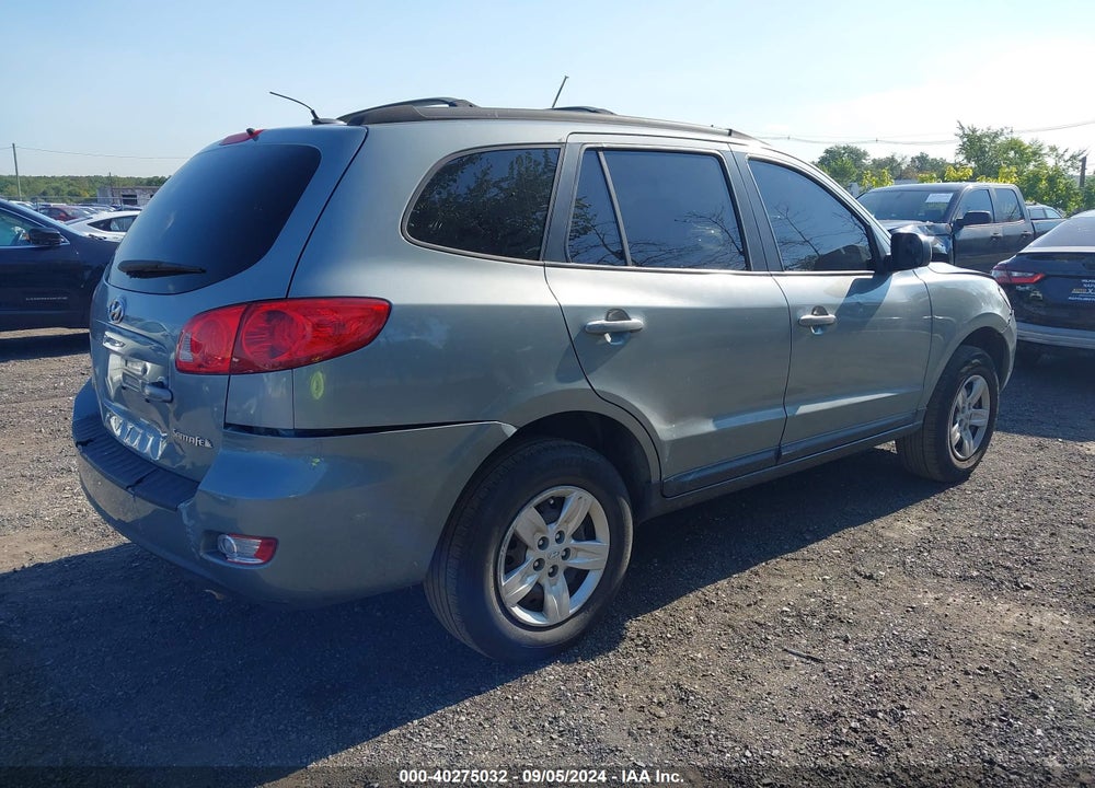 2009 HYUNDAI SANTA FE GLS VIN: 5NMSG13D19H293106
