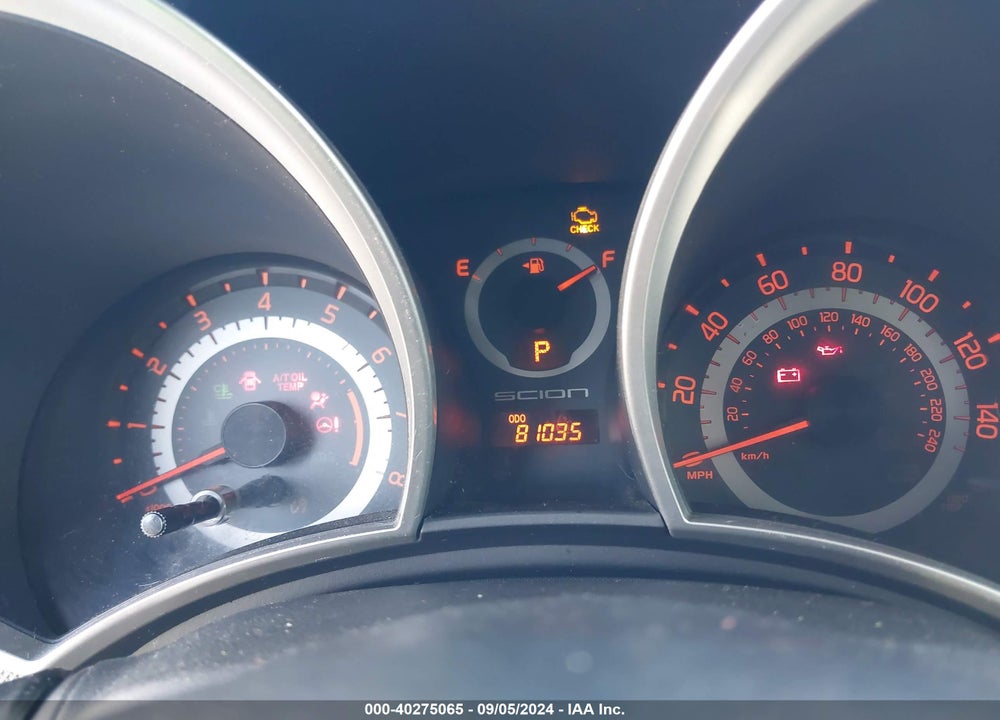 2015 SCION TC VIN: JTKJF5C77F3095827