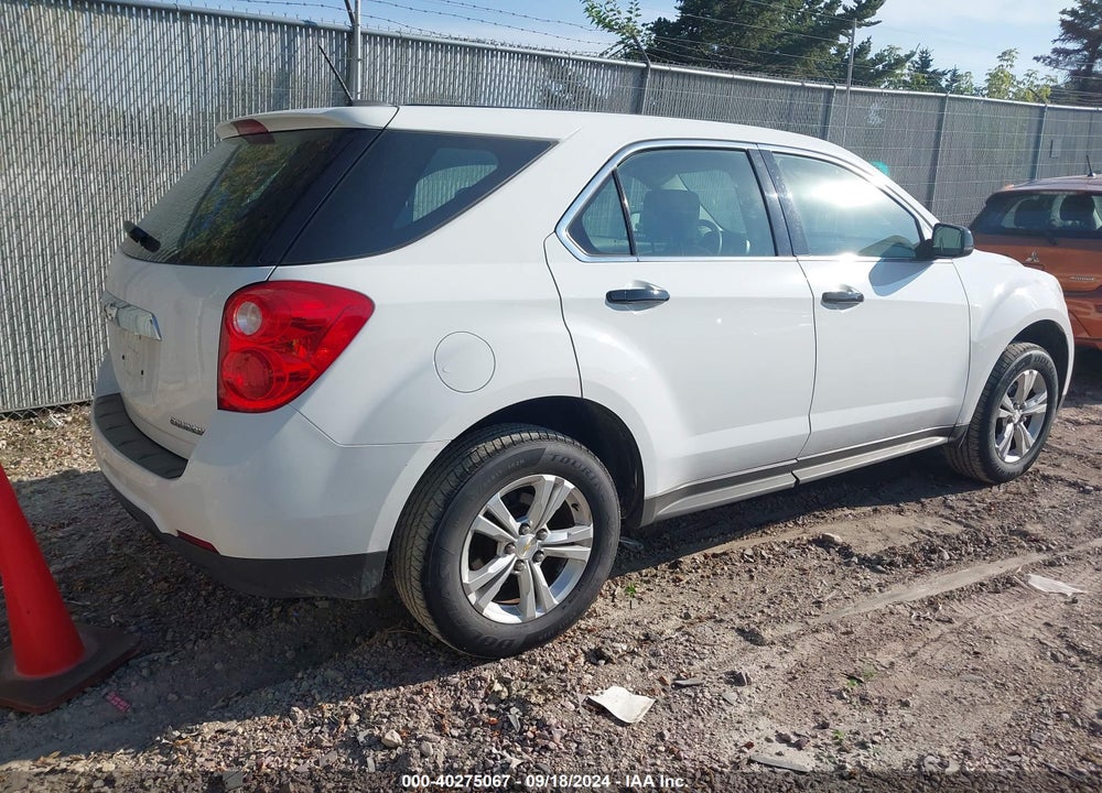 2015 CHEVROLET EQUINOX LS VIN: 2GNALAEK4F1101591