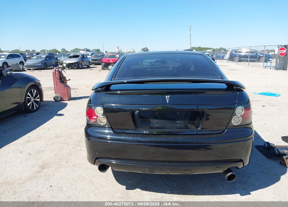 2006 PONTIAC GTO VIN: 6G2VX12UX6L523645