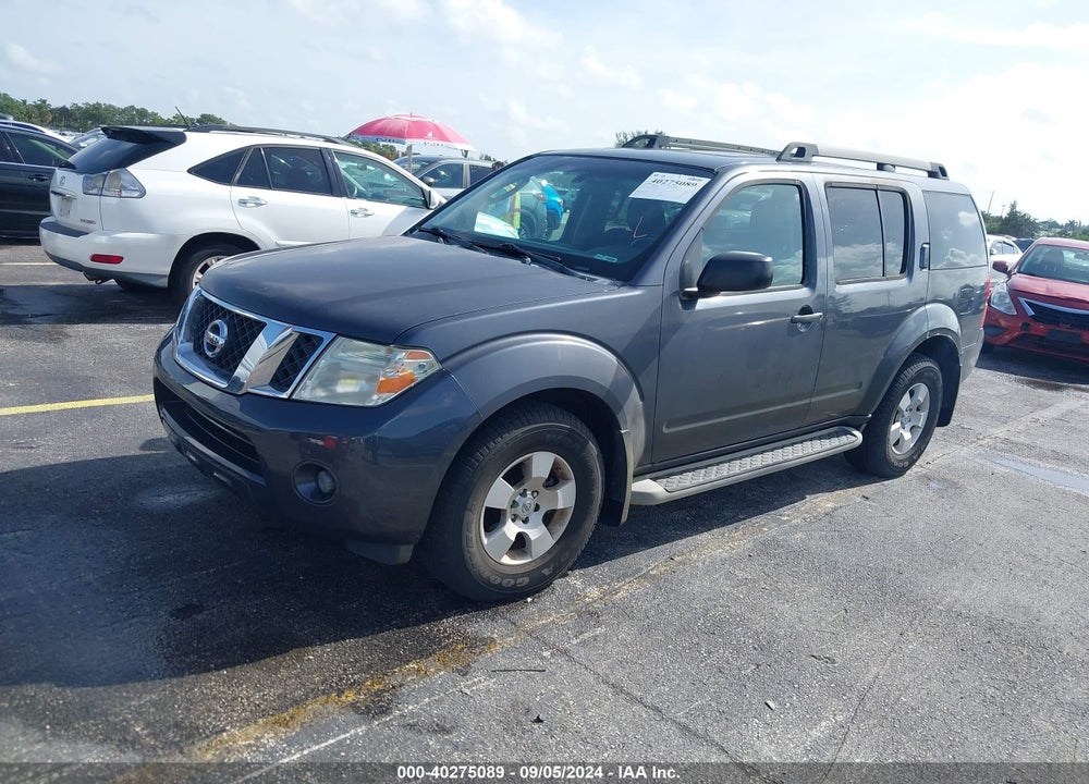 2011 NISSAN PATHFINDER S VIN: 5N1AR1NN2BC633679