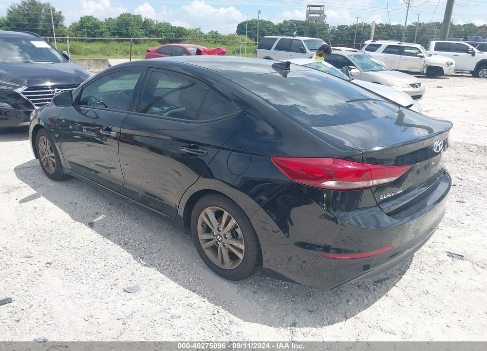 2018 HYUNDAI ELANTRA SEL VIN: 5NPD84LF4JH248404