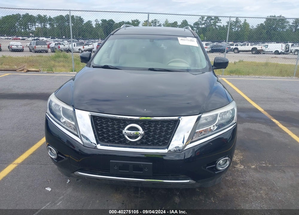 2014 NISSAN PATHFINDER PLATINUM VIN: 5N1AR2MM2EC650016