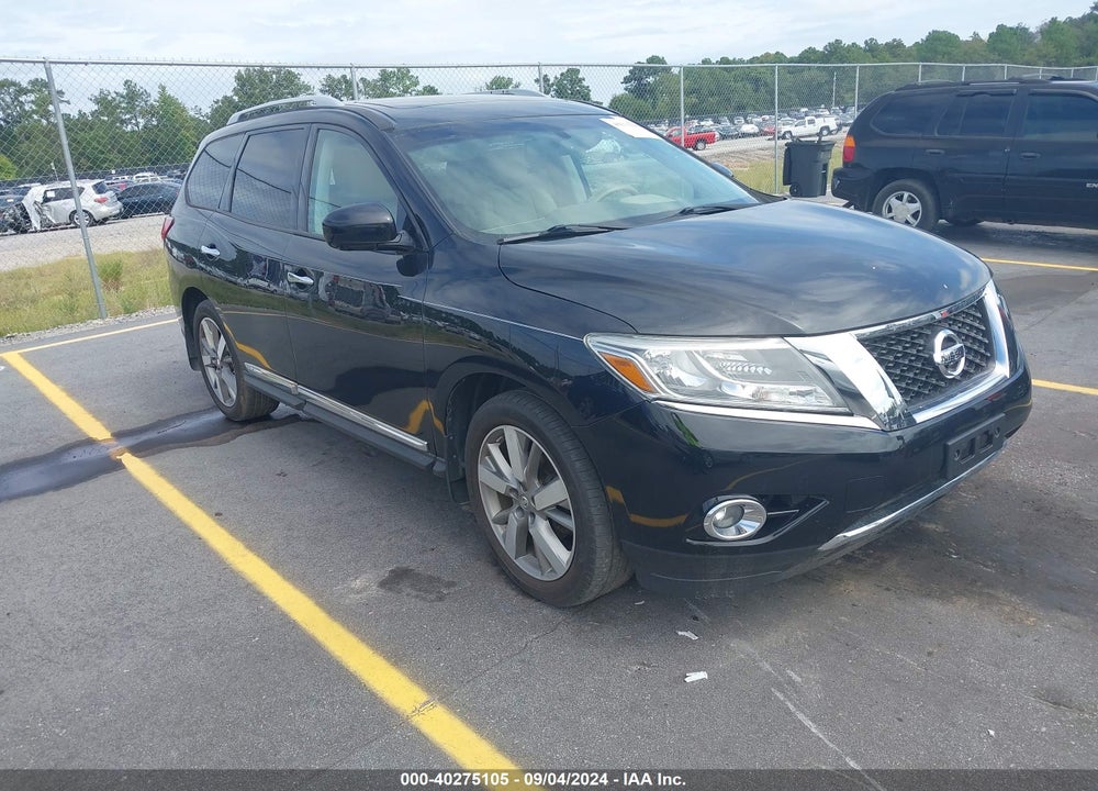 2014 NISSAN PATHFINDER PLATINUM VIN: 5N1AR2MM2EC650016