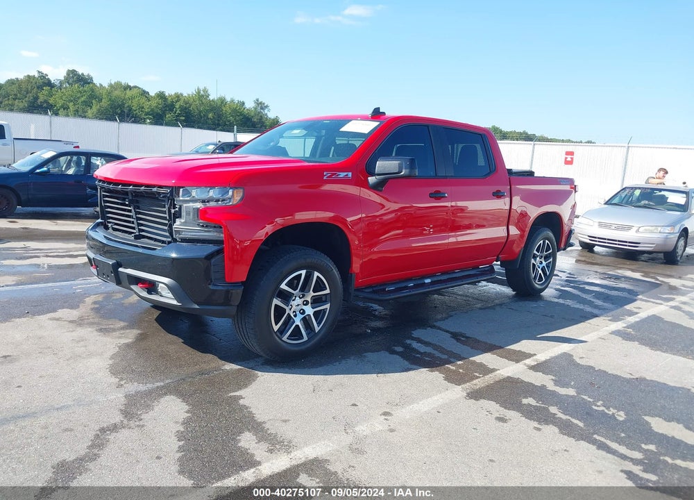 2019 CHEVROLET SILVERADO 1500 LT TRAIL BOSS VIN: 3GCPYFED4KG202098