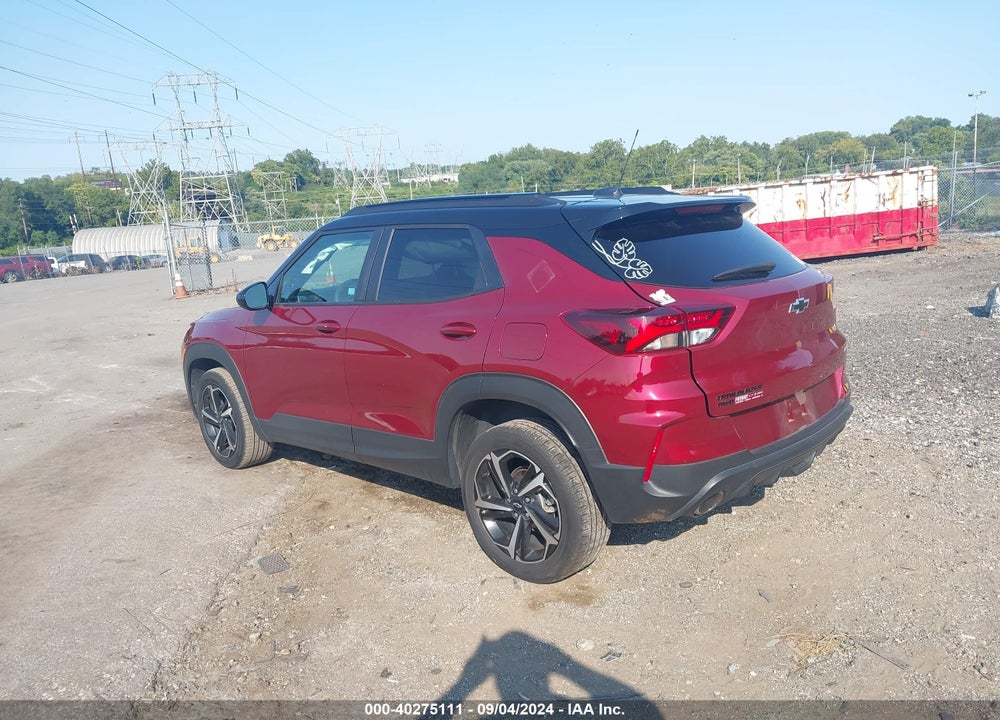 2023 CHEVROLET TRAILBLAZER AWD RS VIN: KL79MUSLXPB136562