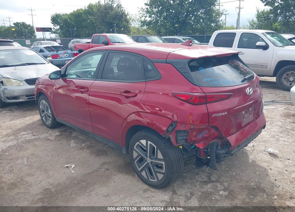 2023 HYUNDAI KONA ELECTRIC SEL VIN: KM8K33AG0PU192922