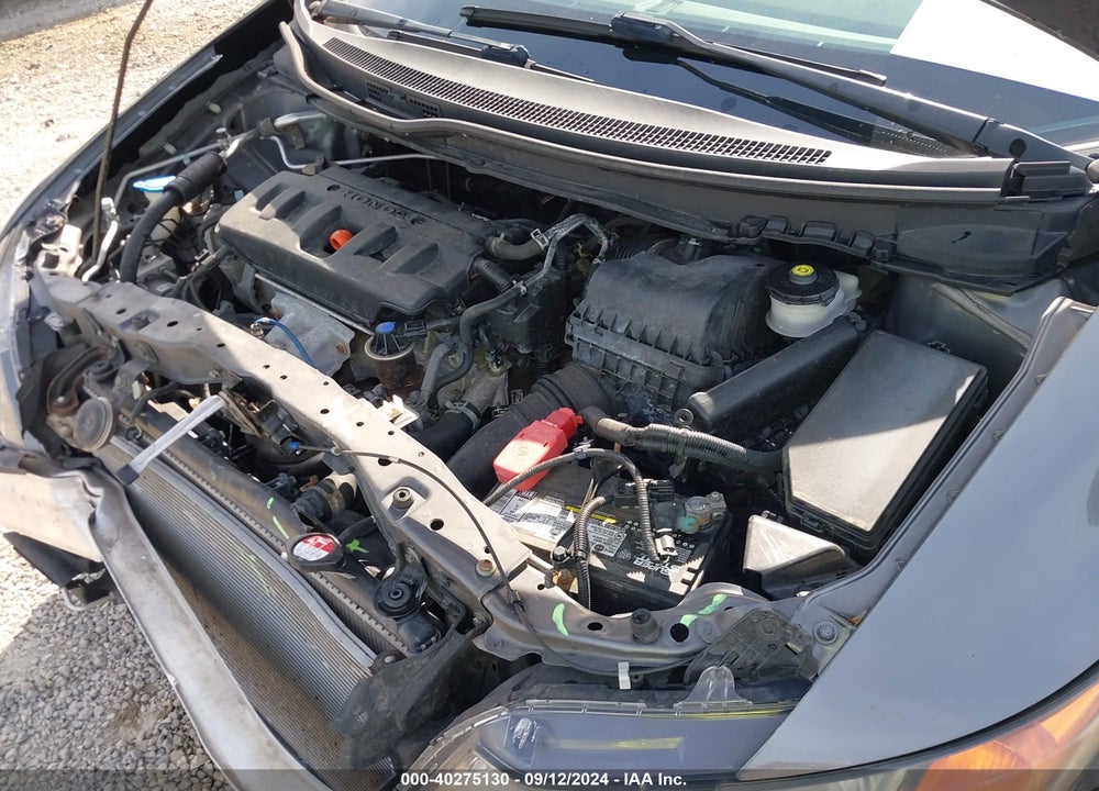 2012 HONDA CIVIC LX VIN: 19XFB2F54CE091644