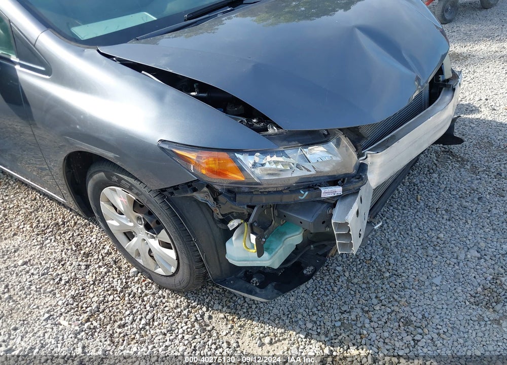 2012 HONDA CIVIC LX VIN: 19XFB2F54CE091644