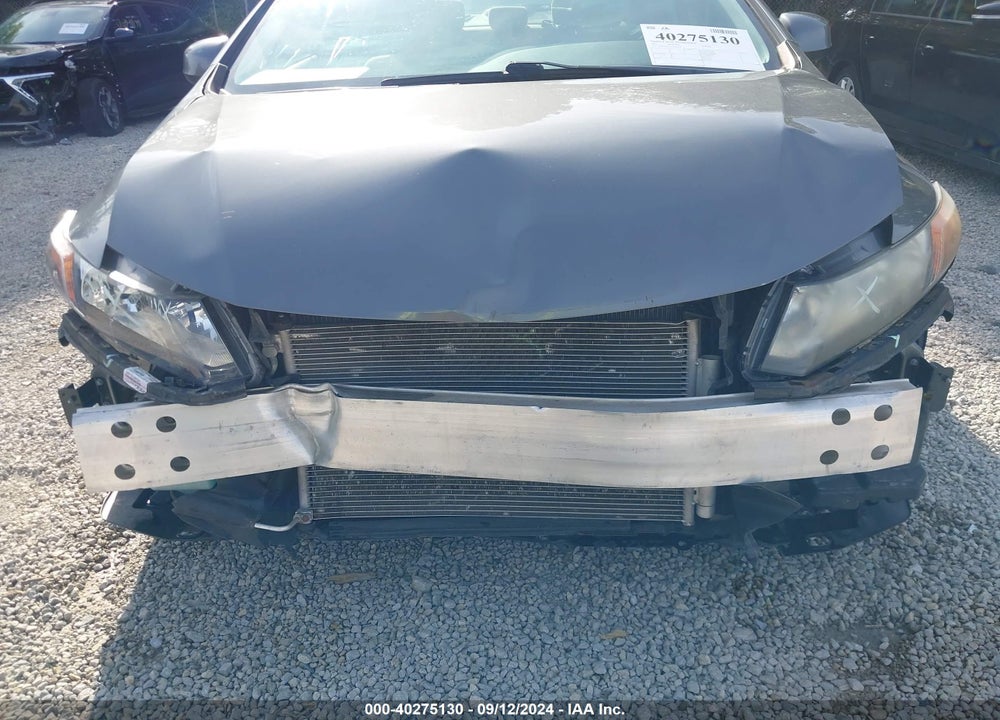 2012 HONDA CIVIC LX VIN: 19XFB2F54CE091644