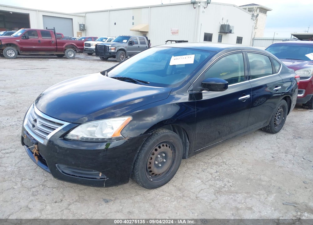 2014 NISSAN SENTRA SV VIN: 3N1AB7AP0EY221360